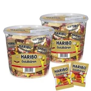하리보 젤리 골드베렌 1kg 2개 대용량 미니팩 곰젤리 학교 유치원 어린이 간식 코스트코
