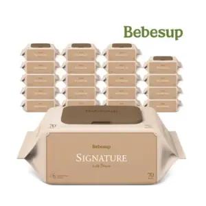 베베숲 물티슈 시그니처 위드브라운 70매 캡형 20입