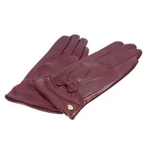 캉가루 양가죽 여성가죽장갑 8105 홑겹 내피털없음