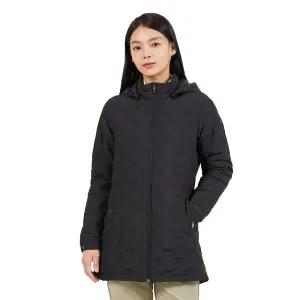 [밀레]밀레 여성 겨울 중기장 경량패딩 거위털 LD 뉴구뜨 다운 블랙