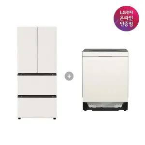 LG 디오스 오브제컬렉션 김치톡톡 + LG 디오스 식기세척기 (Z408MEEF23 + DUE5BGL1E)