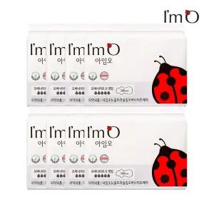 아임오 유기농 순면 생리대 오버나이트 6P x8개