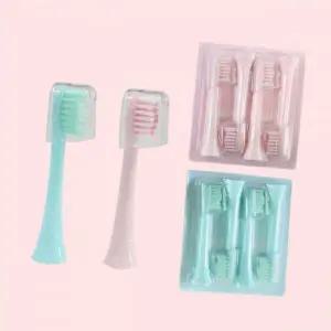 루젠 저자극 음파전동칫솔 화이트테라픽 칫솔모 4개입 4310700