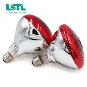 발열전구 온열 열등 220V 가축 동물 반려동물 난방 램프 전구 열 보존 파충류 양서류 적외선 100150200275W