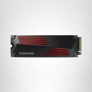 삼성 990 PRO / 히트싱크 SSD 2TB, PCIe Gen4 M.2 2280 내장 솔리드 스테이트 하드 드라이브, Seq. 하이엔드 컴퓨팅, 워크스테이션, 호환 가능한 W PlayStation 5, MZ-V9P2T0CW 읽기 속도 최대 7,450MB/s