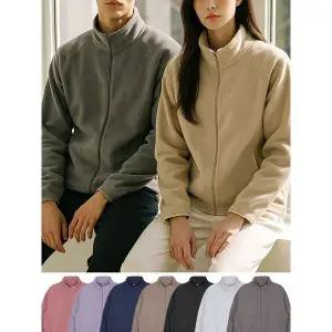 [하프클럽/] 핫유닛 남여공용 데일리 기모 플리스 자켓(M5WJ12)