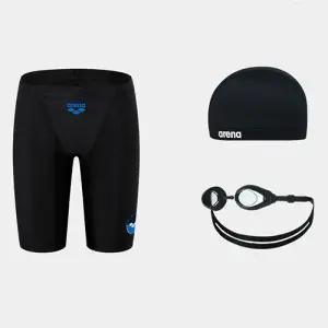 아레나 생존수영키트 다이브 남아 4부 3종 수모세트 AYAB1PB01