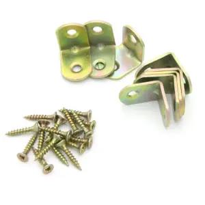 ㄱ자꺽쇠 20mm 코너직각브라켓 가구보강철물 모서리고정