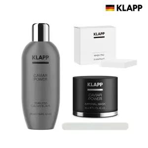 [비밀상점] 클랍 캐비어 엘릭시어 200ml 1병+마스크패드 1박스(25매입)+캐비어 마스크 50ml(EXP 26.06)