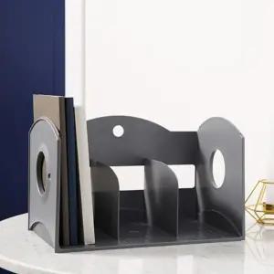 [하프클럽/]그레이 3단 멀티책꽂이 손잡이 시스맥스 업무용 책상 데스크 칸