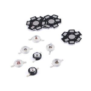 고출력 적외선 LED 이미터 CCTV 카메라 IR 방출 튜브 다이오드  보안용 블랙 3W  5W  850nm  940nm  60 120