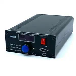 dmb안테나 민감한 ATU-10-0A 단파 자동 안테나 튜너 1.8-30Mhz 전력계