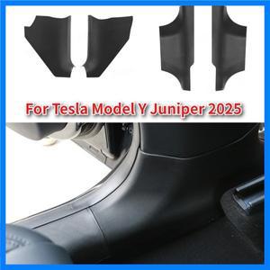 Tesla Model Y Juniper 2025 용 AB 필러 임계 값 스트립 전면 후면 도어 임계 값 안티 킥 패드 보호대 인테