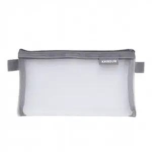 메쉬 파우치 지퍼 다용도 미니파우치 그레이 (WFJPVKZ)