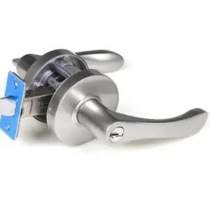 침실 문손잡이 메탈 레버형 열쇠형 손잡이 문용 레바형 (WFJ51R0)