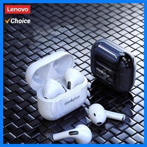 Choice Lenovo LP40 Bluetooth 이어폰 TWS 몰입형 사운드 HIFI 마이크 포함 무선 헤드폰 터치 컨트롤 HD 통