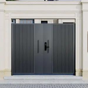 전원주택 현관문 철대문 메쉬 펜스문 주택대문 주차장 자동대문 주물대문 별장 철제대문 평방