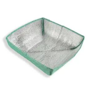 식품 보호 덮개 블루 밥상 커버 위생 식품보온 안전 식탁 (WFJ6UNN)