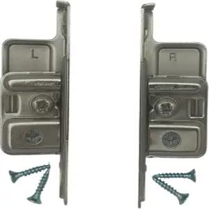 블룸 메타박스 서랍 전면 고정 브래킷 니켈 좌우 나사 장착 1쌍 ZSF.1700 R+L