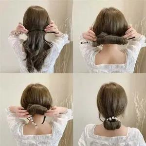 메이커 당고 왕집게핀 와이어 똥머리 헤어밴드 밴드