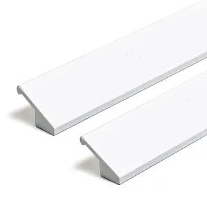 인테리어 세상 테라칸 2구 가구손잡이 화이트 P1000 2개