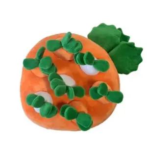애완견 당근 형태 장난감 안전 간식 지능 발달 탐색 유도 (WFK6C9V)