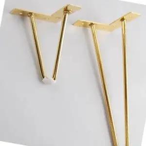 골드 다리 협탁 테이블 헤어핀 디자인 인테리어 (WFJ6CR7)