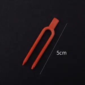 식물줄기 덩쿨 고정핀 지지대 넝쿨포크 100개입 소형