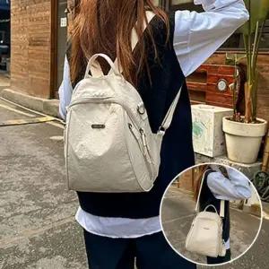 [하프클럽/]여성 멀티 숄더백팩 가방 투웨이 백팩 스타일리시 층이 있는