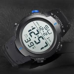 전자시계 손목 군대 등산 런닝 군인 휴대용 여행용 시계 (WFK6DQF)