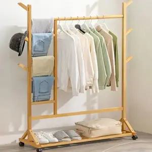 신발바지걸이 멀티형 우드 조립형행거 사다리 멀티형 (WFJ6GDA)