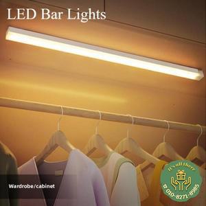 USB LED 바 조명 센서 라이트 충전식 무선 야간 조명 스트립 바 데스크 램프 캐비닛 아래 조명