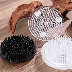 플라스틱 흡착식 꽃꽂이 침봉 원형 6cm 플라스틱 흡착식 꽃꽂이 침봉 원형