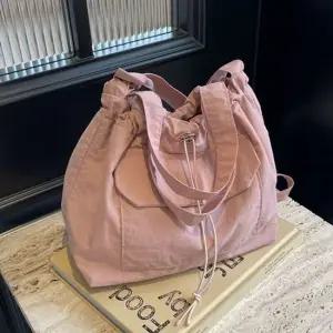 나일론 데일리 가벼운 크로스 백 여성 가방 핑크