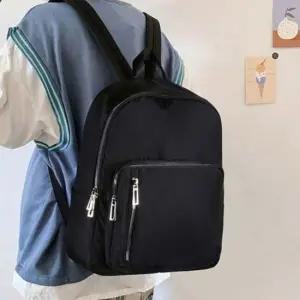 포켓 빅 디테일 구성 여성 캐주얼 데일리 가방 심플