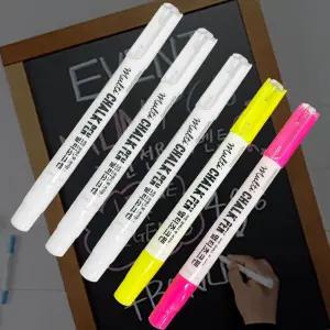 멀티초크펜 혼합세트 유리 플라스틱 블랙보드용 마카 보드펜 펜 초크펜