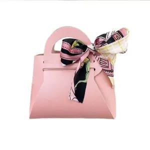 소형 가죽구디백 기프트 답례품 선물포장 가방형 5개 선물포장백