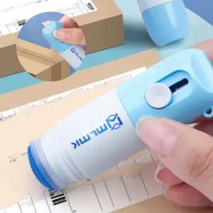 택배 언박싱 칼 송장번호 지우개 2in1 개인정보리무버 택배송장지우개