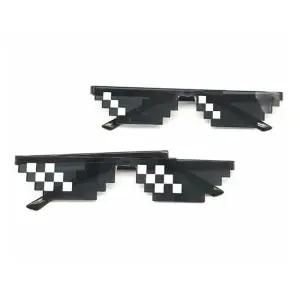 이벤트 파티안경 8비트픽셀 모자이크선글라스 포인트선글라스