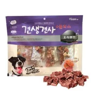 고품질 300g 오리큐브 강아지 견생견사 간식 플러스 (WFJS2TS)