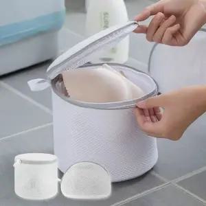 브라 세탁망 삼각형 원통형 빨래망 고급 속옷망 메쉬 (WFJ7CMJ)