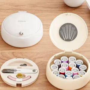 반짇고리함 자석 반짇고리 실바늘 바느질함 가정용 휴대용 집들이선물 세트