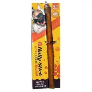 강아지 한우 간식 내추럴 EX 불리 스틱 중형 애완동물 (WFK6O5Q)