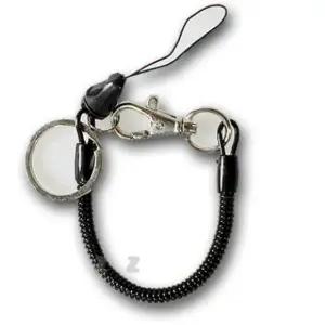 키링 고리 인기 열쇠 장식 가방 검정 스프링 (WFJSPNP)