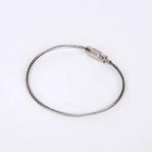 와이어 인기 키링 부자재 베스트 실버 (WFJSPWC)