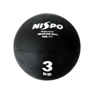 헬스 니스포 고무 메디신볼 웨이트볼 메디슨볼 크로스 3kg