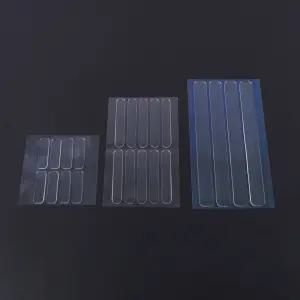 실리콘 패드 일자형 가구 보호 충격 방지 문쾅방지스티커 범폰스티커