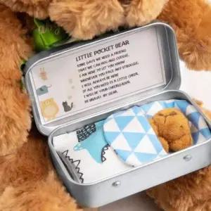 시험 선물 곰돌이 특별한 소형 4종 틴케이스 (WFJSQ48)