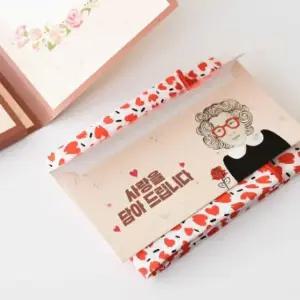 여성용 손수건 기프트 엄마 선물 핸드타올 수건 고급 면 (WFJ7HNA)