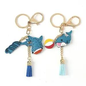 애니멀 상어와 베스트 Jdt 돌고래 인기 열쇠 (WFJSQ5T)